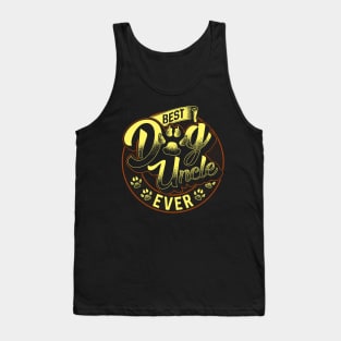 Awesome Best Dog Uncle Ever Dogsitter Tank Top